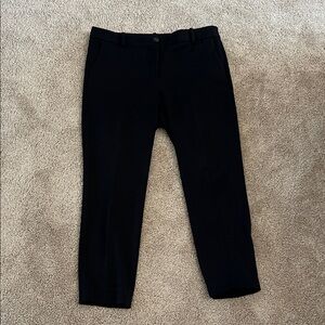 J. Crew Black Cropped Pants
